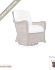 Cushions: Replacement Cushions for Grand Traverse Swivel Chair - Commercial Grade