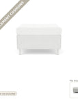 Cushions: Replacement Cushions For Visions Outdoor Ottoman - Commercial Grade