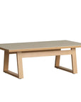 Pursuit Aluminum Rectangular Outdoor Cocktail Table-Outdoor Coffee Tables-Lloyd Flanders-LOOMLAN