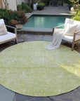 LOOMLAN Rugs Dahana Green Washable Indoor-Outdoor Rug