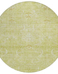 LOOMLAN Rugs Dahana Green Washable Indoor-Outdoor Rug