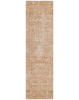 LOOMLAN Rugs Dahana Orange Washable Indoor-Outdoor Rug