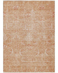 LOOMLAN Rugs Dahana Orange Washable Indoor-Outdoor Rug