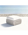 Dana Rope Rectangular Outdoor Ottoman - LOOMLAN - Sunset West - Outdoor Ottomans