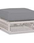 Dana Rope Rectangular Outdoor Ottoman - LOOMLAN - Sunset West - Outdoor Ottomans