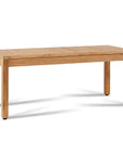 Dane 2 - Person Teak Outdoor Bench - LOOMLAN - HiTeak - Outdoor Benches