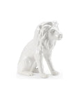 Daniel White Glazed Ceramic Planter - LOOMLAN - Wildwood - Planters