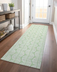 LOOMLAN Rugs Darya Green Washable Indoor-Outdoor Rug