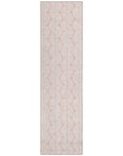 LOOMLAN Rugs Darya Pink Washable Indoor-Outdoor Rug