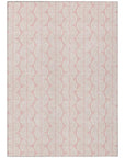 LOOMLAN Rugs Darya Pink Washable Indoor-Outdoor Rug