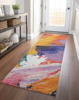LOOMLAN Rugs Daryah Gold Washable Indoor-Outdoor Rug