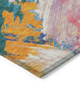 LOOMLAN Rugs Daryah Gold Washable Indoor-Outdoor Rug