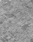 LOOMLAN Rugs Delaura Gray Washable Indoor-Outdoor Rug