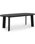 Delta Oval Teak Outdoor Dining Table - LOOMLAN - Moe's Home - Outdoor Dining Tables