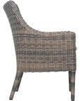 Seasonal Living Dining Chair Set of Two - Grey Outdoor