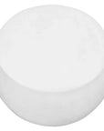 Drum Resin Patio Side Table - LOOMLAN - Artesia - Outdoor Side Tables