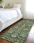 LOOMLAN Rugs Echo Green Washable Indoor-Outdoor Rug