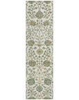 LOOMLAN Rugs Echo Ivory Washable Indoor-Outdoor Rug