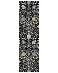 LOOMLAN Rugs Elara Black Washable Indoor-Outdoor Rug