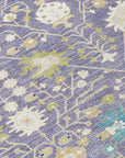 LOOMLAN Rugs Elara Purple Washable Indoor-Outdoor Rug