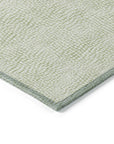 LOOMLAN Rugs Eleya Aloe Washable Indoor-Outdoor Rug