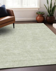 LOOMLAN Rugs Eleya Aloe Washable Indoor-Outdoor Rug