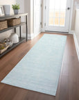 Eleya Blue Washable Indoor - Outdoor Rug - LOOMLAN - LOOMLAN Rugs - Outdoor Rugs