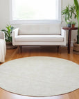 LOOMLAN Rugs Eleya Brown Washable Indoor-Outdoor Rug