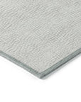LOOMLAN Rugs Eleya Gray Washable Indoor-Outdoor Rug