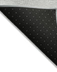 LOOMLAN Rugs Eleya Gray Washable Indoor-Outdoor Rug