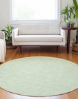 LOOMLAN Rugs Eleya Green Washable Indoor-Outdoor Rug