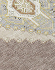 LOOMLAN Rugs Elira Brown Washable Indoor-Outdoor Rug