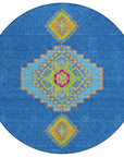 LOOMLAN Rugs Elira Denim Washable Indoor-Outdoor Rug