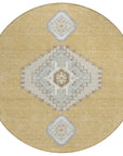 LOOMLAN Rugs Elira Gold Washable Indoor-Outdoor Rug