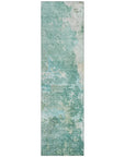 LOOMLAN Rugs Ellior Green Washable Indoor-Outdoor Rug