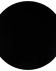 Seasonal Living Ellipse Accent Table - Black Outdoor End Table