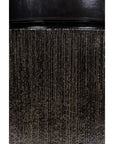Seasonal Living Ellipse Accent Table - Black Outdoor End Table
