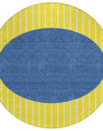 LOOMLAN Rugs Ember Yellow Washable Indoor-Outdoor Rug