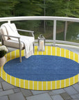 LOOMLAN Rugs Ember Yellow Washable Indoor-Outdoor Rug
