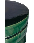Seasonal Living Embrace Accent Table - Black Outdoor End Table