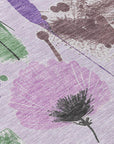 LOOMLAN Rugs Emperesse Purple Washable Indoor-Outdoor Rug
