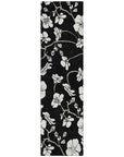 LOOMLAN Rugs Ensa Black Washable Indoor-Outdoor Rug