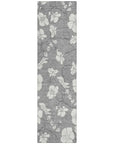 LOOMLAN Rugs Ensa Gray Washable Indoor-Outdoor Rug
