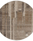 LOOMLAN Rugs Esmara Brown Washable Indoor-Outdoor Rug