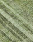 LOOMLAN Rugs Esmara Green Washable Indoor-Outdoor Rug