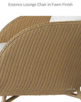 Essence Lounge Chair All Weather Wicker Furniture - LOOMLAN - Lloyd Flanders - Outdoor Lounge Chairs