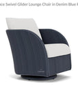 Essence Swivel Glider Lounge Chair Wicker Furniture - LOOMLAN - Lloyd Flanders - Outdoor Lounge Chairs