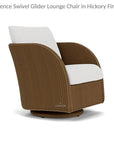 Essence Swivel Glider Lounge Chair Wicker Furniture - LOOMLAN - Lloyd Flanders - Outdoor Lounge Chairs