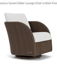 Essence Swivel Glider Lounge Chair Wicker Furniture - LOOMLAN - Lloyd Flanders - Outdoor Lounge Chairs