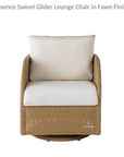 Essence Swivel Glider Lounge Chair Wicker Furniture - LOOMLAN - Lloyd Flanders - Outdoor Lounge Chairs
